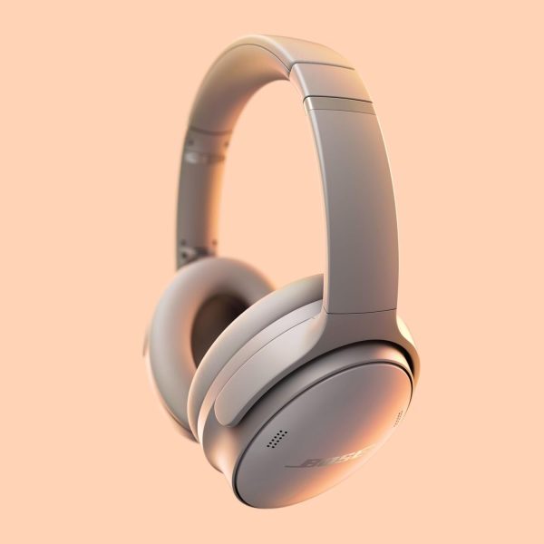 Bose QuietComfort Wireless Noise Cancelling Headphones, Bluetooth Over Ear Headphones with Up to 24 Hours of Battery Life, Sandstone - Limited Edition Color - Image 3