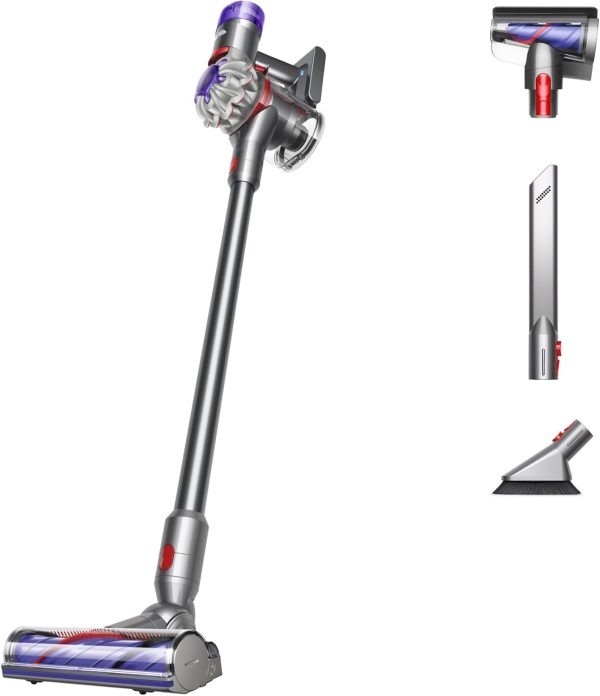 Dyson V8 Plus Cordless Vacuum, Silver/Nickel