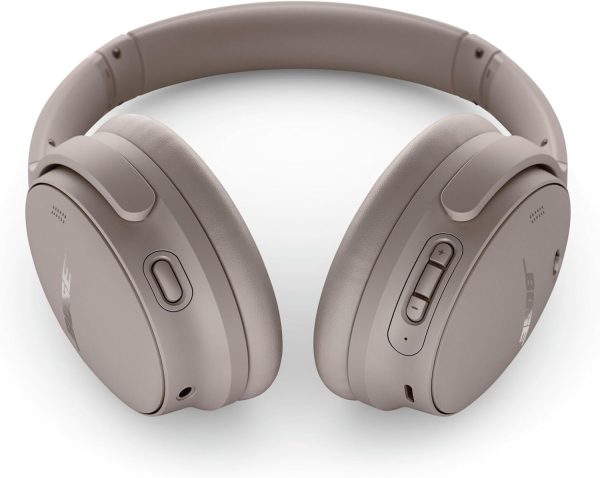 Bose QuietComfort Wireless Noise Cancelling Headphones, Bluetooth Over Ear Headphones with Up to 24 Hours of Battery Life, Sandstone - Limited Edition Color - Image 6