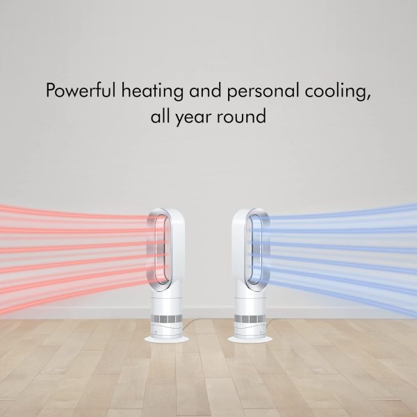 Dyson Hot+Cool™ AM09 Jet Focus heater and fan, White/Silver - Image 6