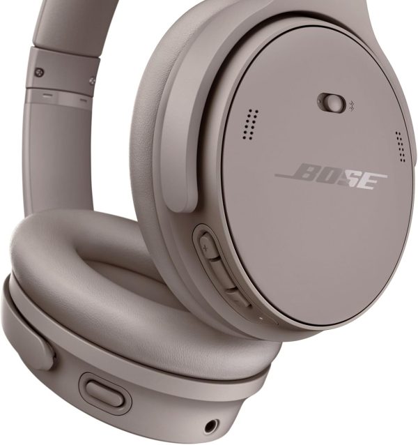 Bose QuietComfort Wireless Noise Cancelling Headphones, Bluetooth Over Ear Headphones with Up to 24 Hours of Battery Life, Sandstone - Limited Edition Color - Image 5