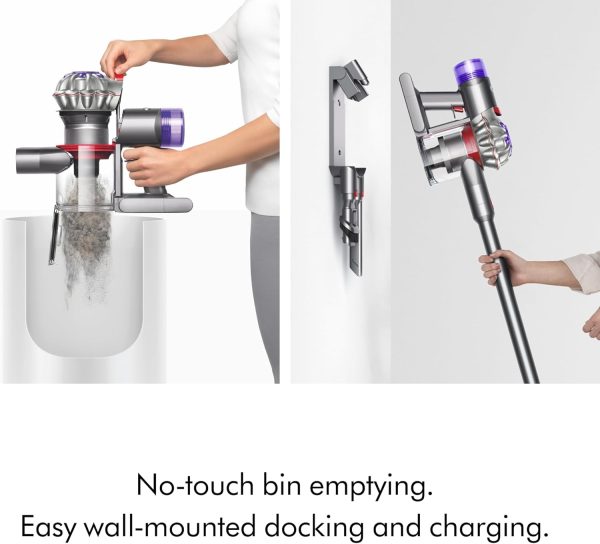 Dyson V8 Plus Cordless Vacuum, Silver/Nickel - Image 3