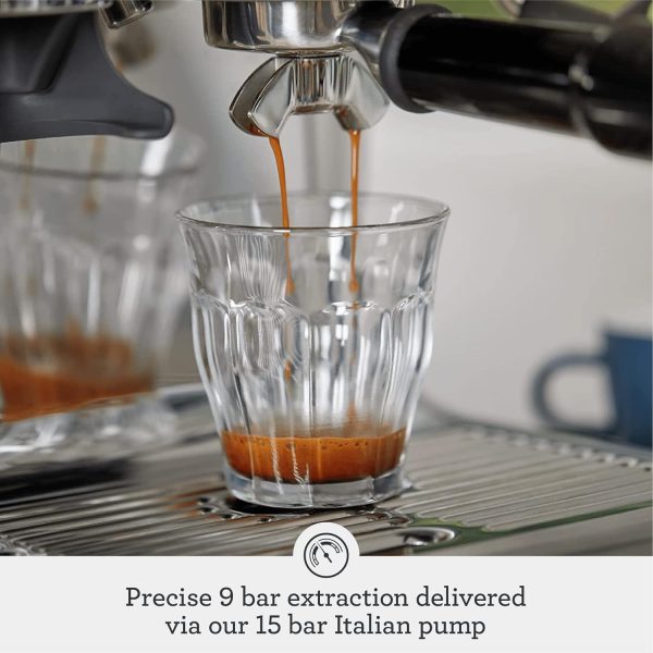 Breville BES870XL Espresso Machine, One Size, Brushed Stainless Steel - Image 6