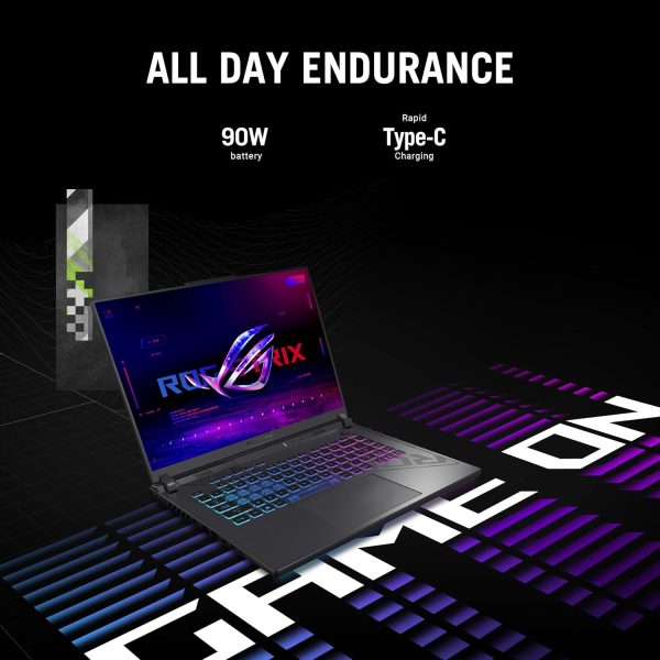 ASUS ROG Strix G16 (2024) Gaming Laptop, 16” 16:10 FHD 165Hz Display, NVIDIA® GeForce RTX™ 4060, Intel Core i7-13650HX, 16GB DDR5, 1TB PCIe Gen4 SSD, Wi-Fi 6E, Windows 11, G614JV-AS74 - Image 3